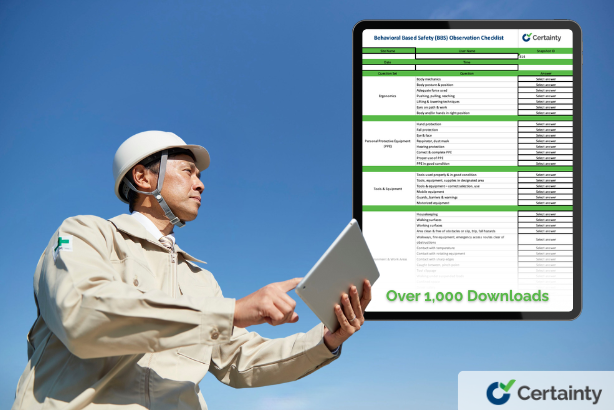 Behavioral Based Safety (BBS) Observation Checklist