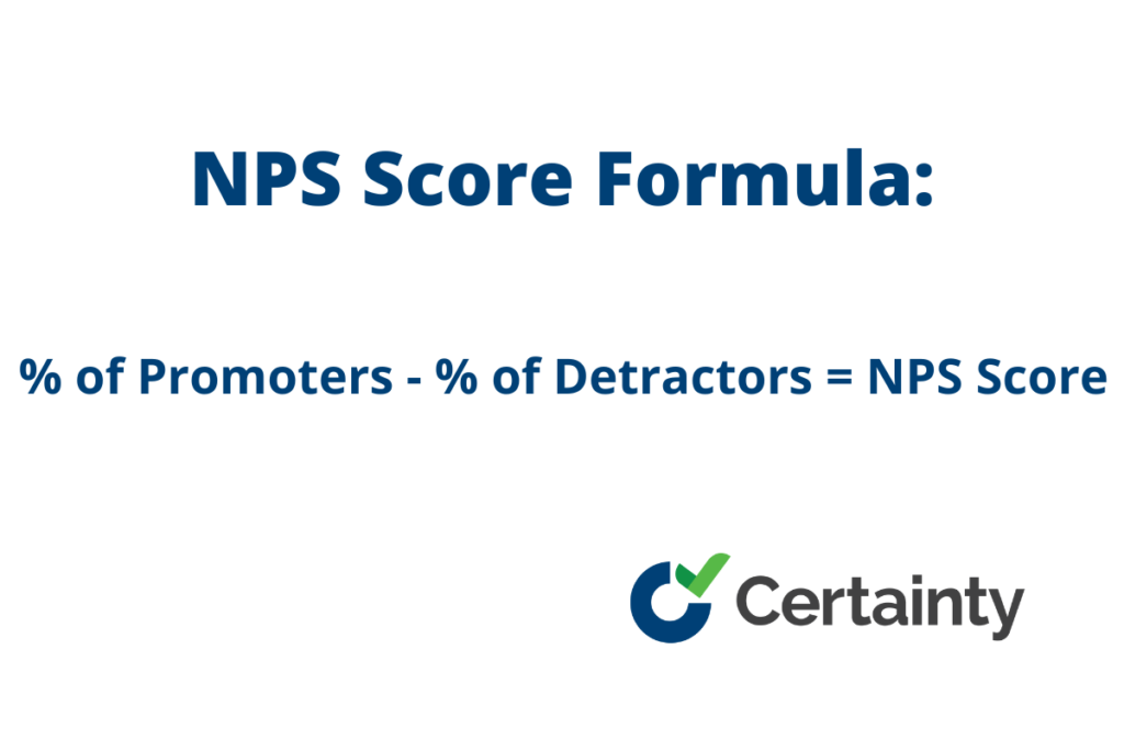 NPS Score Formula