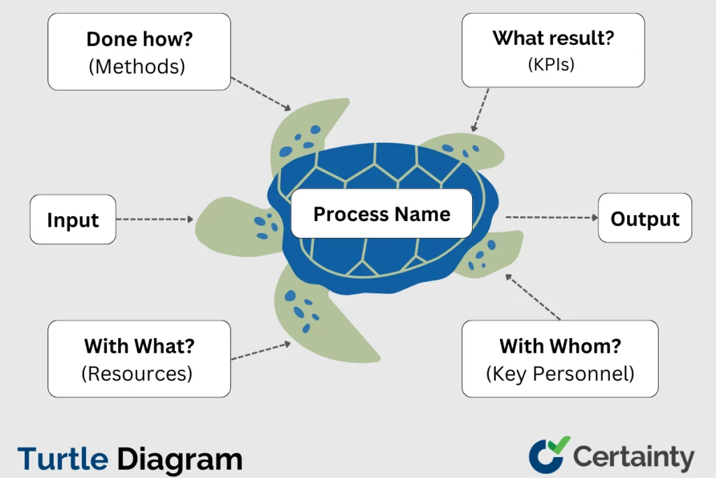 What is a turtle diagram?