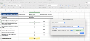How to Make Audit/Inspection Checklists in Microsoft Excel