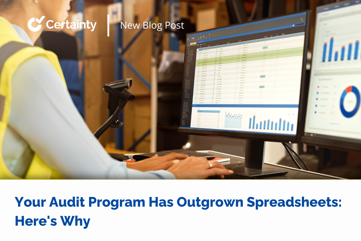 Your Audit Program Has Outgrown Spreadsheets — Here's Why