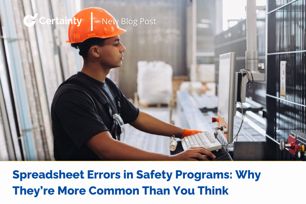 Spreadsheet errors in safety programs
