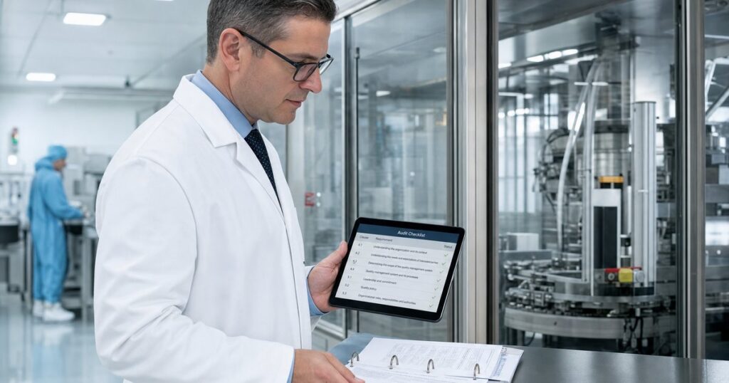 QMS audit checklist 2026