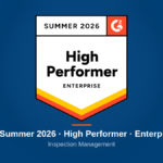 Certainty Software's G2 Summer 2026 High Performer Enterprise badge for the Inspection Management category